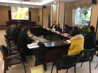 东莞市林业局安连天局长一行来我院参观交流城市生态站建设